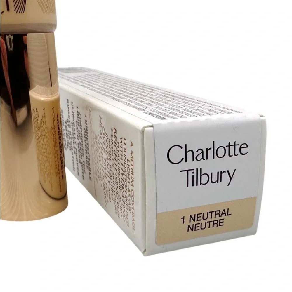 Charlotte Tilbury Beautiful Skin Foundation in 1 Neutral NIB